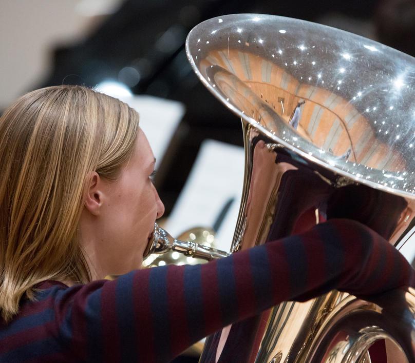 Tuba musician